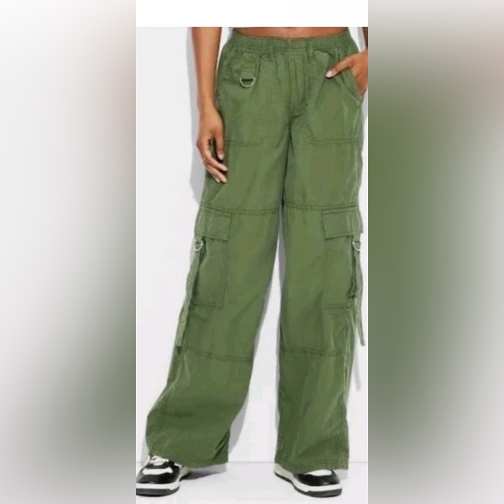 Olive Green Cargo Pants